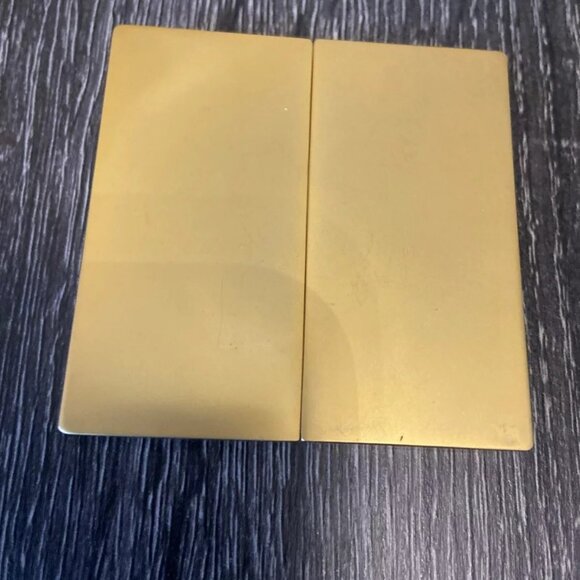 Vintage CHRISTIAN DIOR Gold Sliding Mirror Compact Purse Size Women'sAccessories - Picture 4 of 4